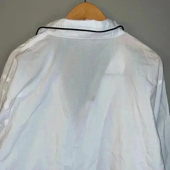 J. Crew End-on-end cotton long-sleeve pajama top Size L - Picture 8 of 10